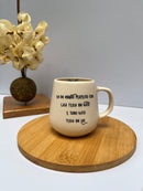 Caneca bolotinha - Em um mundo perfeito - gatinho