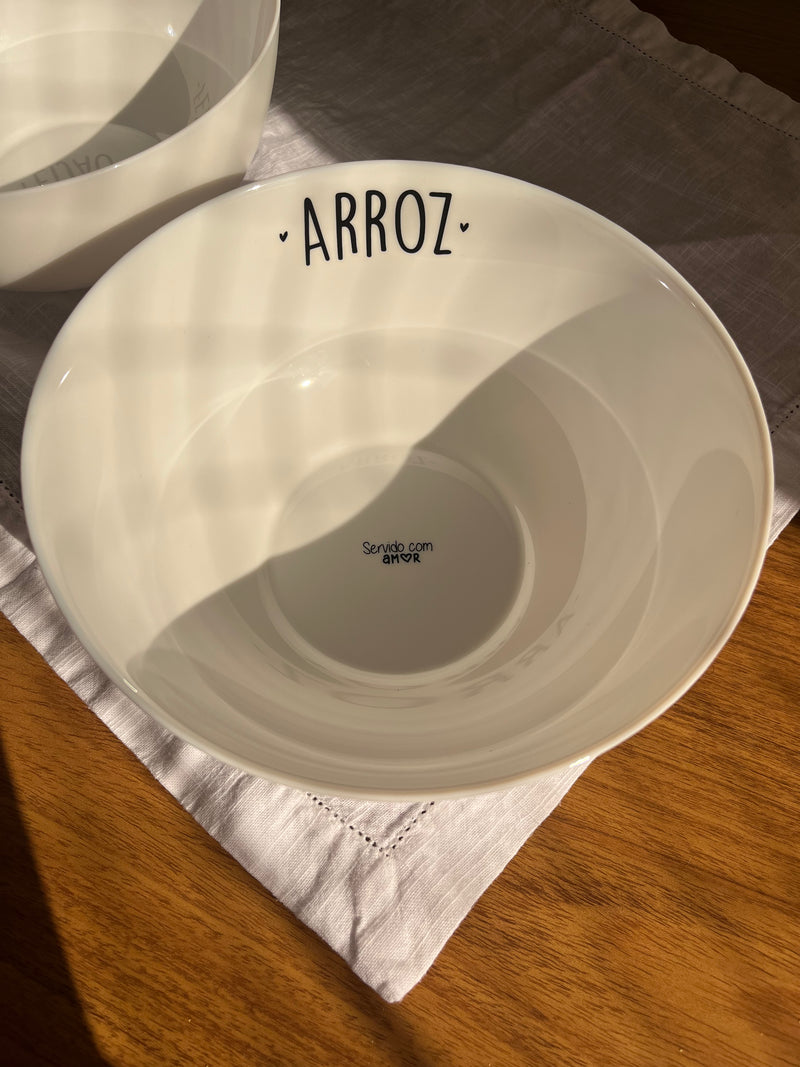 Bowl grande de arroz