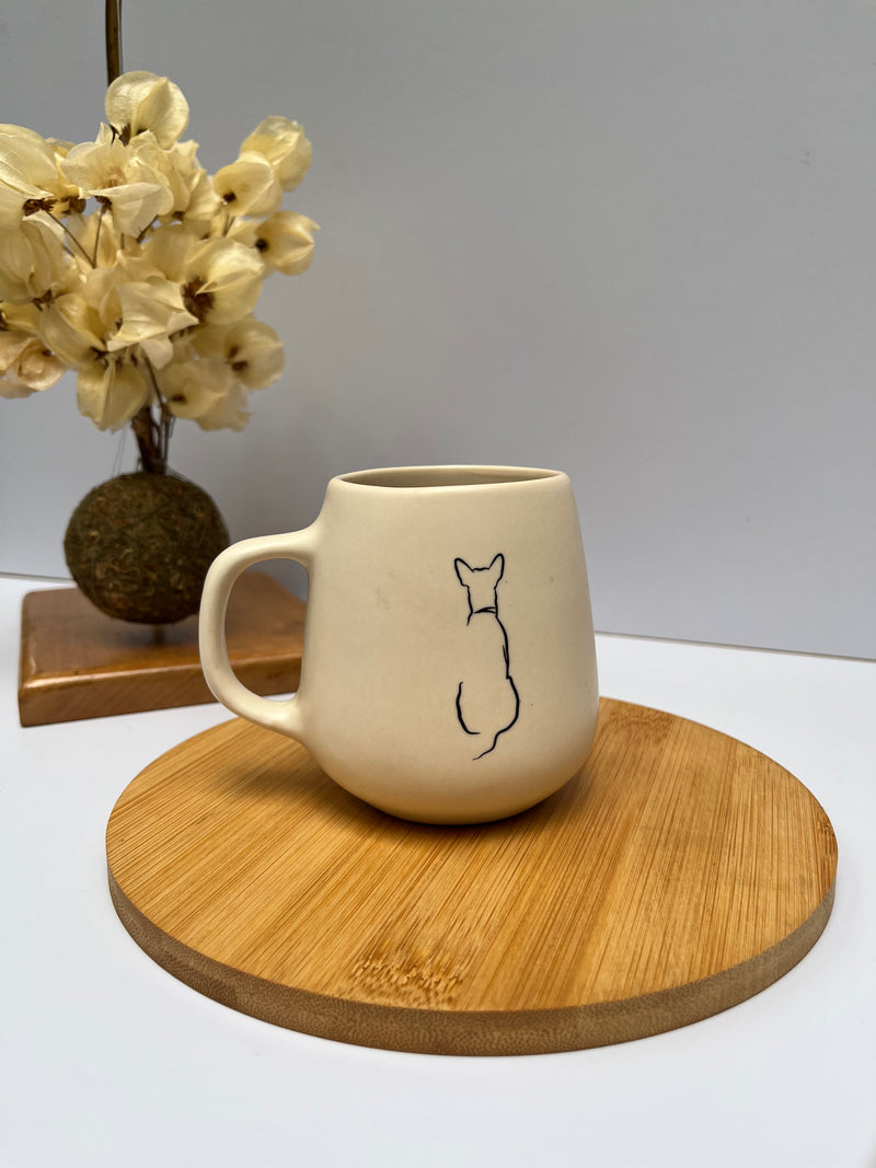 Caneca bolotinha - Em um mundo perfeito - doguinho