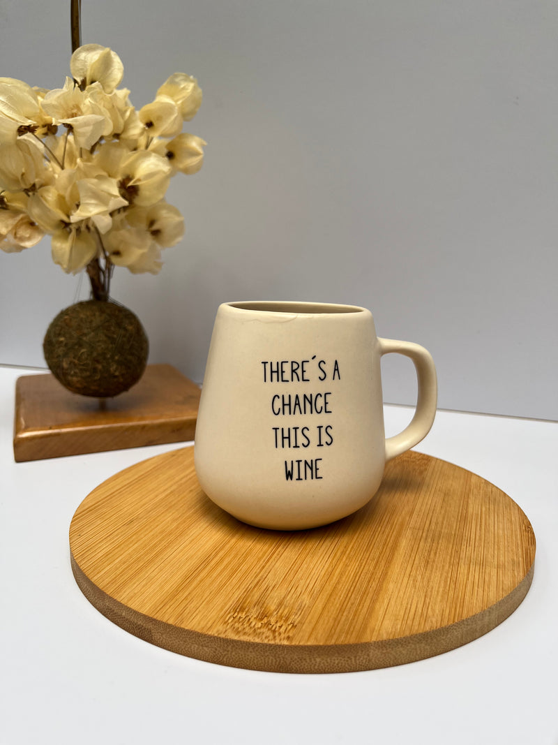 Caneca bolotinha - There’s a chance this is wine
