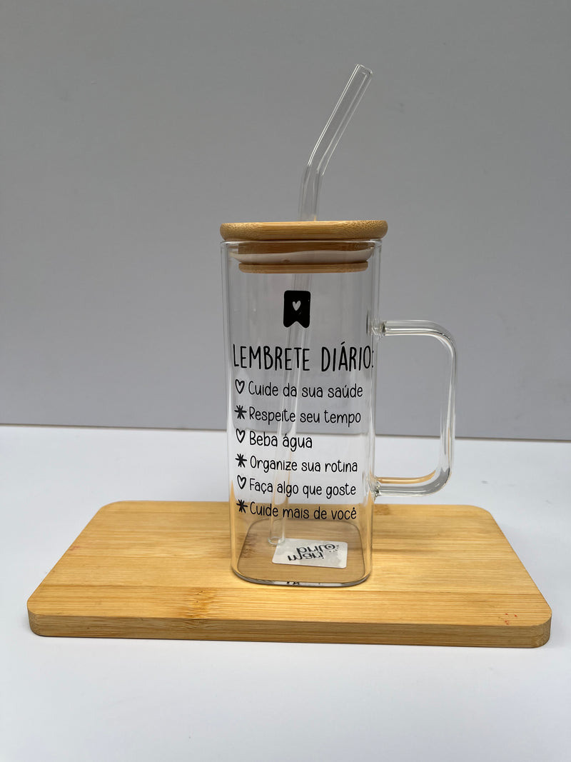 Copo bem me quer – lembrete diário