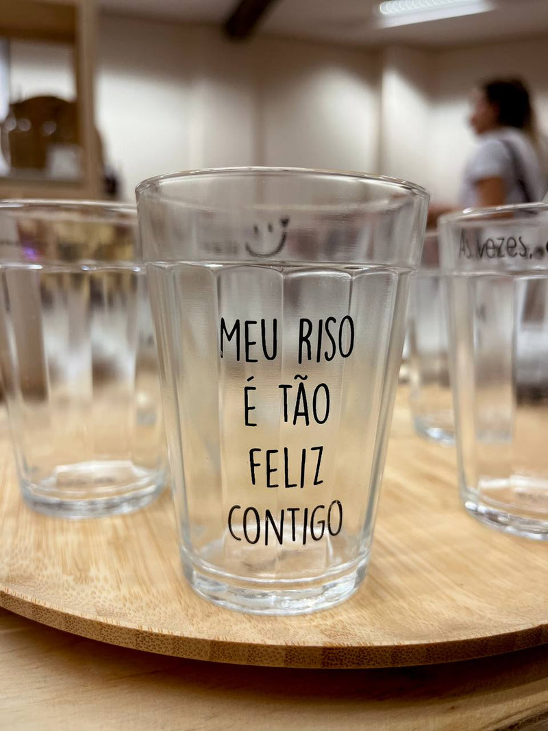 Copo Americano - Meu riso é tão feliz contigo