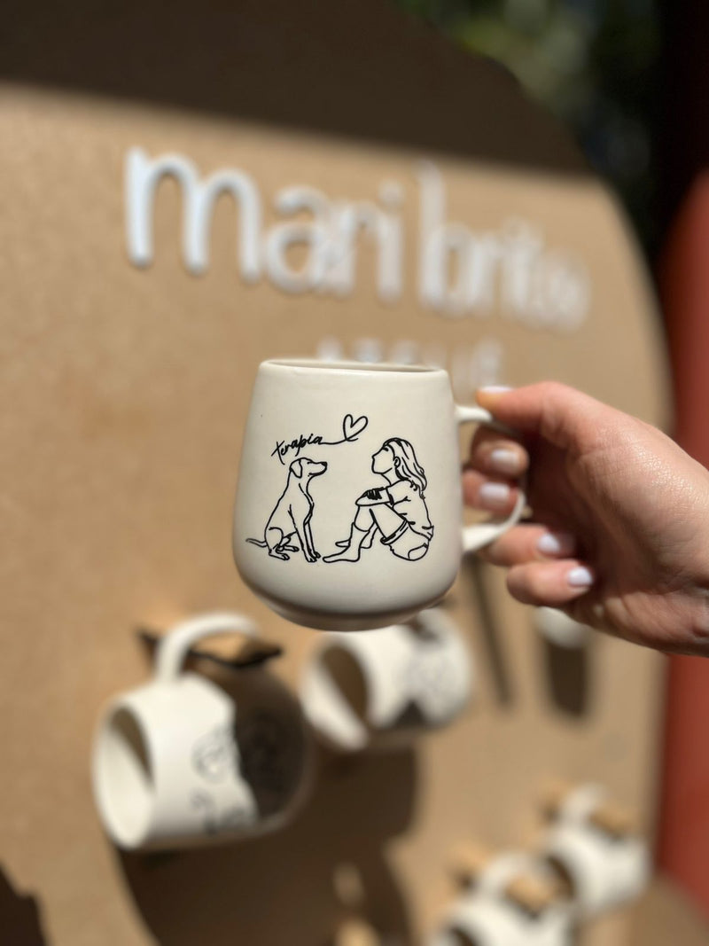 Caneca bolotinha – Pet terapia cachorro