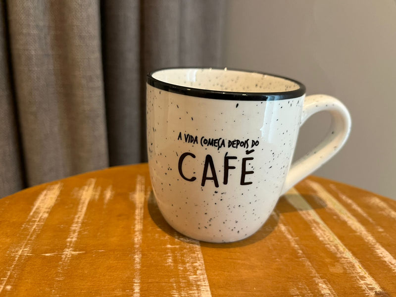 Caneca Bohinho – a vida só começa depois
