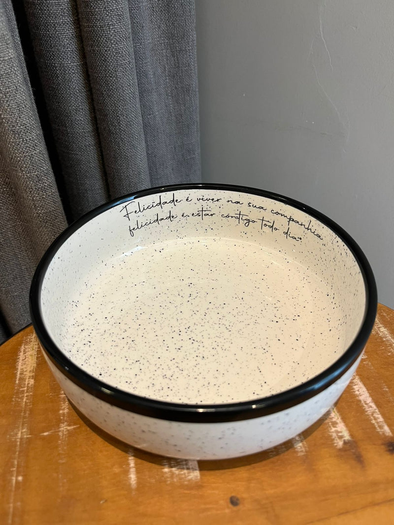Bowl retrô - Felicidade