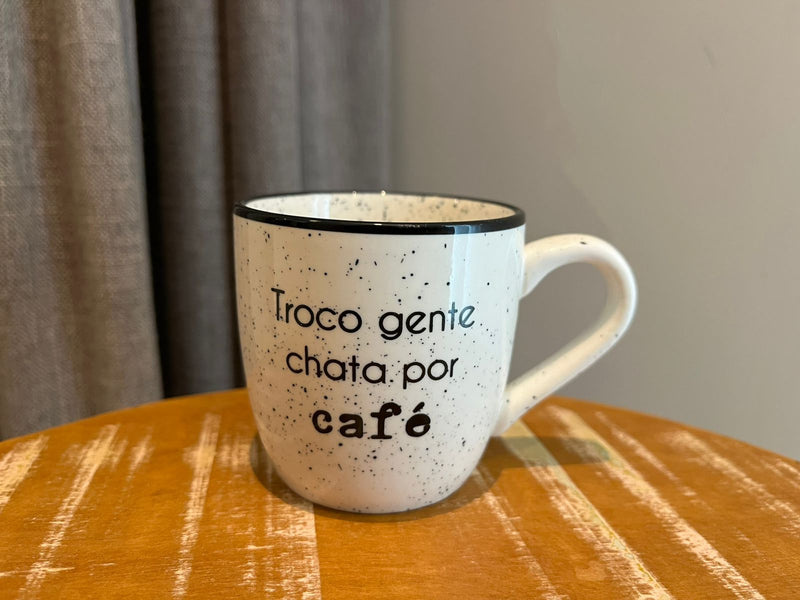 Caneca Bohinho – troco gente chata café